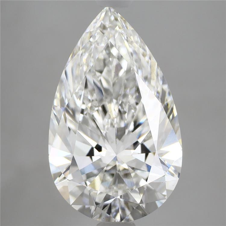 4.51ct Pear F VS1 Lab Created Diamond