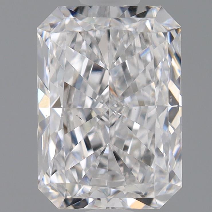 0.97ct Radiant D VS2 Lab Created Diamond