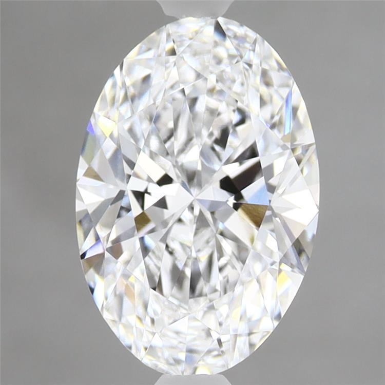 2.09ct Oval D VVS2 Lab Created Diamond