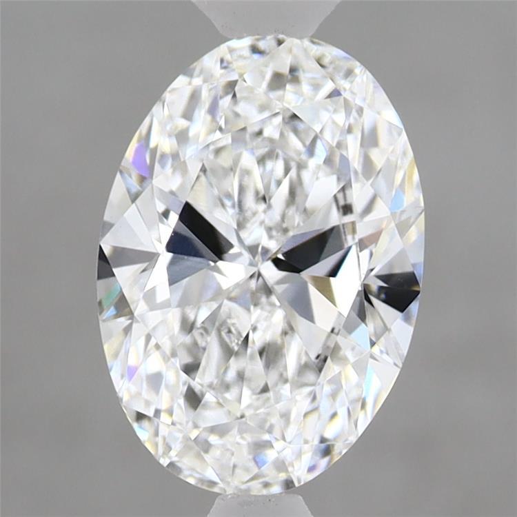 1.71ct Oval D VVS2 Lab Created Diamond
