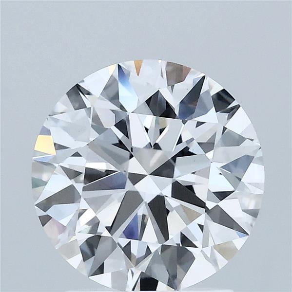 2.06ct Round D VVS2 Lab Created Diamond