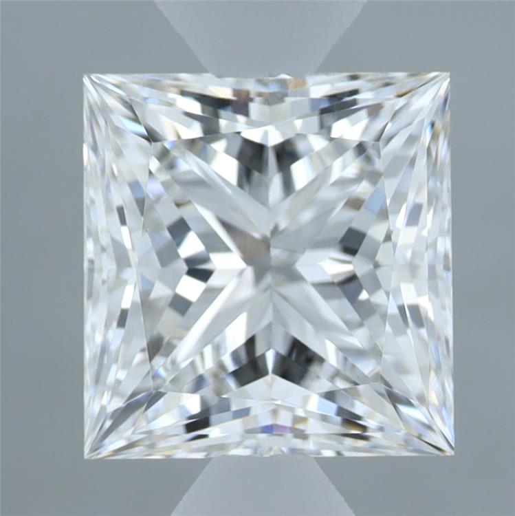 2.21ct Princess E VVS2 Lab Created Diamond
