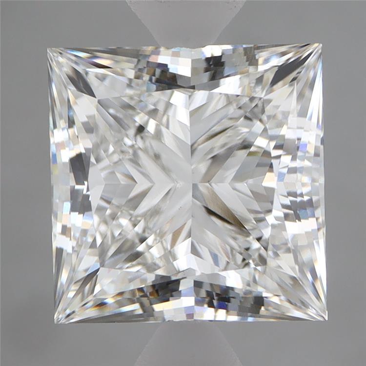 5.01ct Princess F VS1 Lab Created Diamond