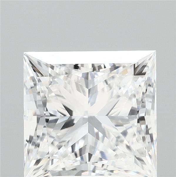 4.26ct Princess E VVS1 Lab Created Diamond