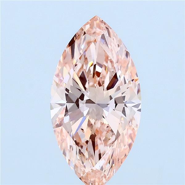 2ct Marquise FANCY INTENSE PINK VS1 Lab Created Diamond