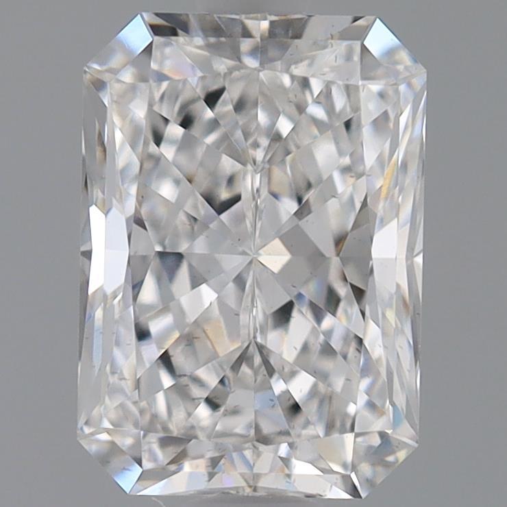 0.99ct Radiant E VS2 Lab Created Diamond