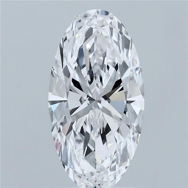 2.03ct Oval D VVS2 Lab Created Diamond