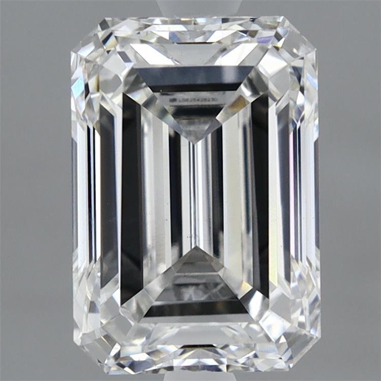 2.9ct Emerald E VS1 Lab Created Diamond
