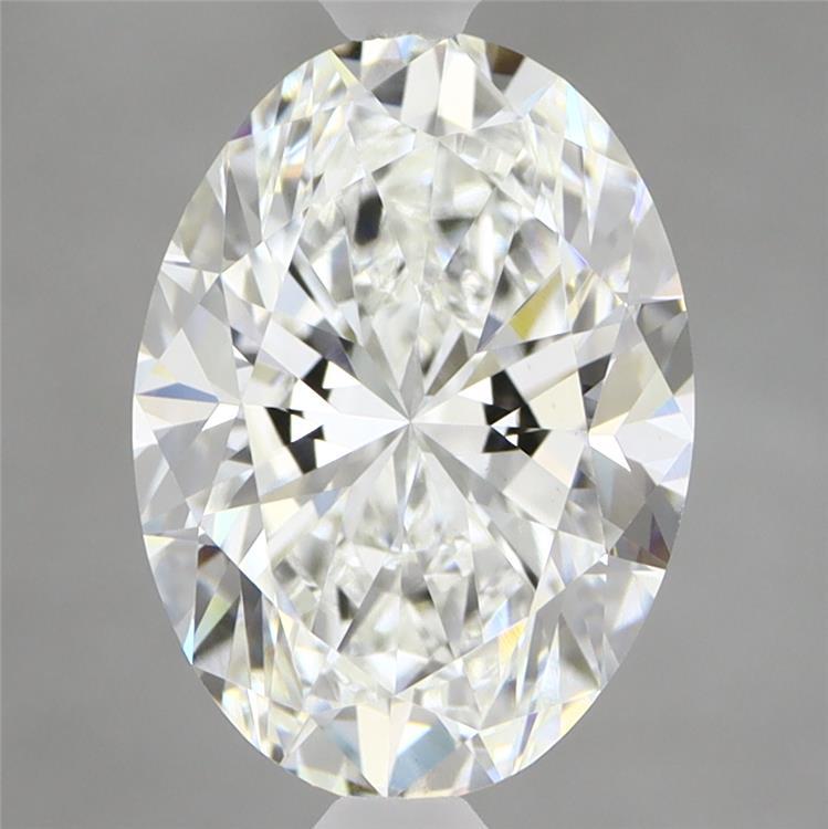 3.01ct Oval E VVS2 Lab Created Diamond