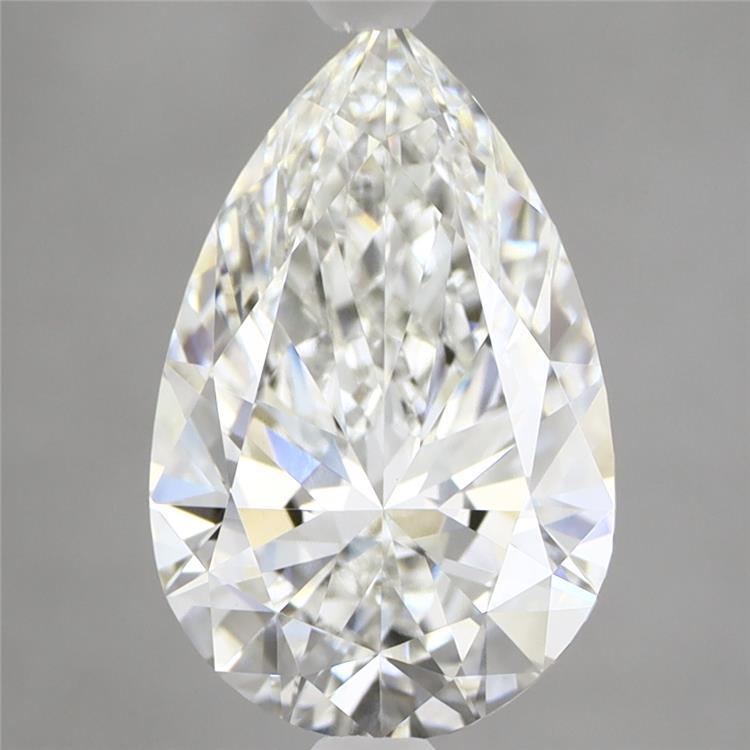 2.89ct Pear E VVS2 Lab Created Diamond