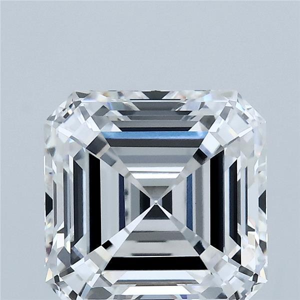 3.06ct Asscher E VVS2 Lab Created Diamond