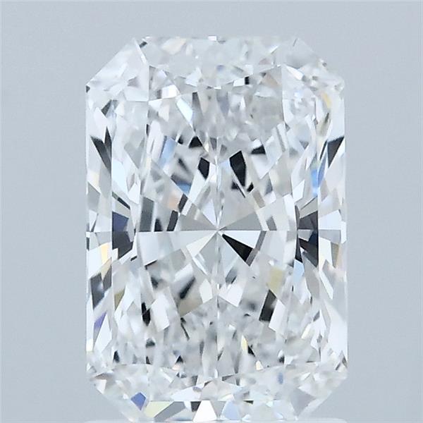 1.59ct Radiant D VVS2 Lab Created Diamond