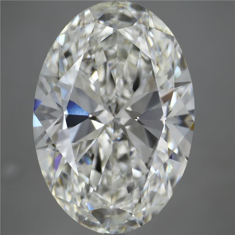 11.03ct Oval F VVS2 Lab Created Diamond