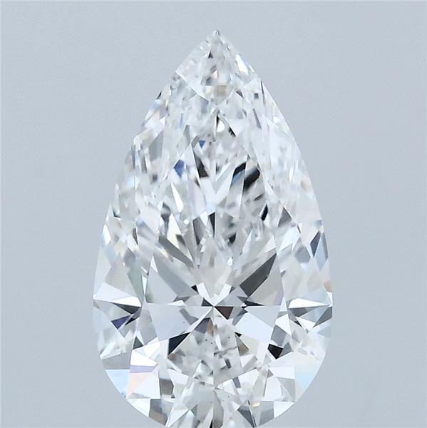1.81ct Pear E VS1 Lab Created Diamond