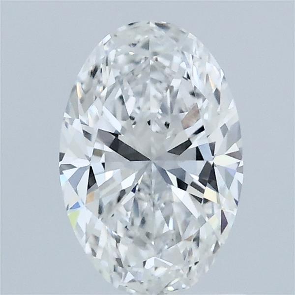 0.87ct Oval E VVS2 Lab Created Diamond