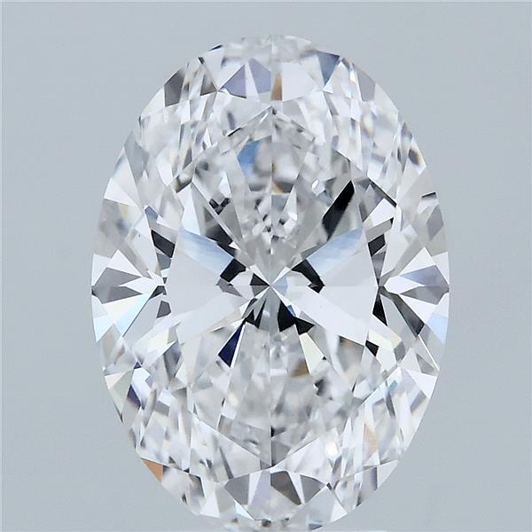 3.89ct Oval E VS1 Lab Created Diamond