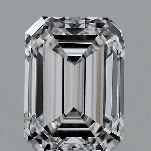 1.38ct Emerald E VVS2 Lab Created Diamond