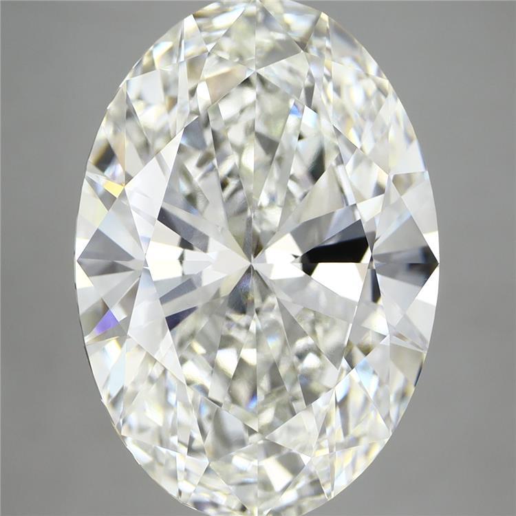 8.67ct Oval F VVS2 Lab Created Diamond