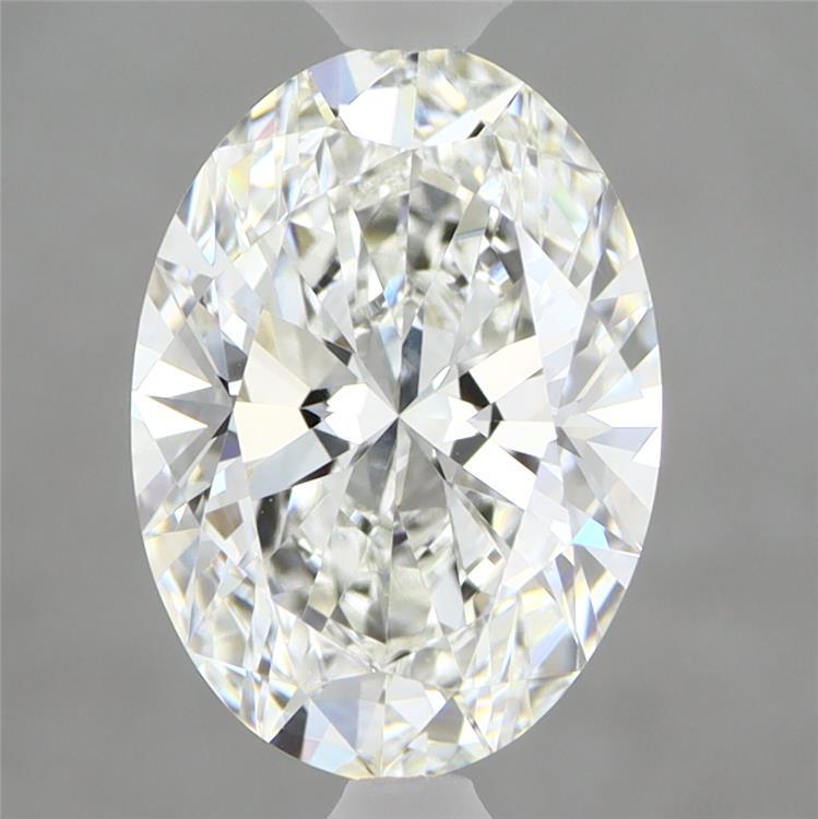2.36ct Oval F VVS2 Lab Created Diamond