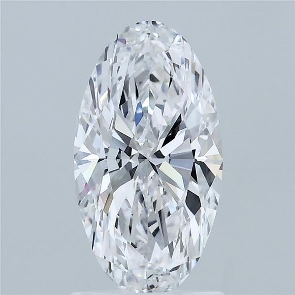 1.5ct Oval D VVS2 Lab Created Diamond