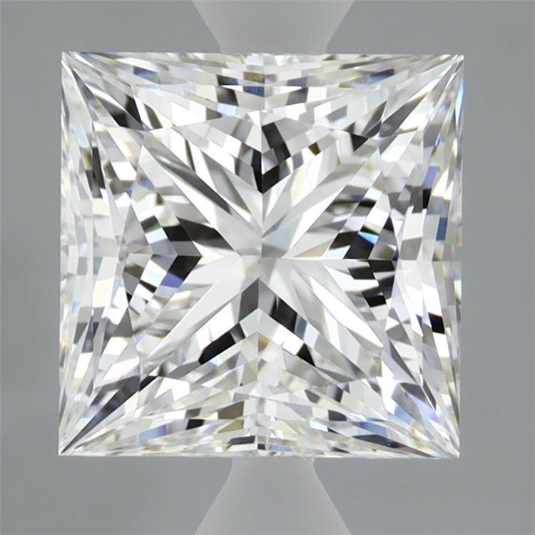3.01ct Princess F VVS2 Lab Created Diamond