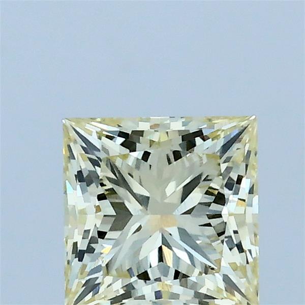 1ct Princess LIGHT YELLOW VVS2 Lab Created Diamond