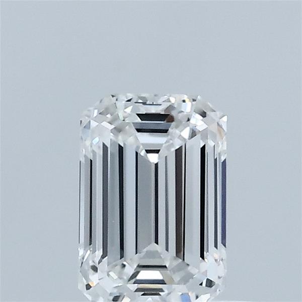 0.73ct Emerald E VVS2 Lab Created Diamond