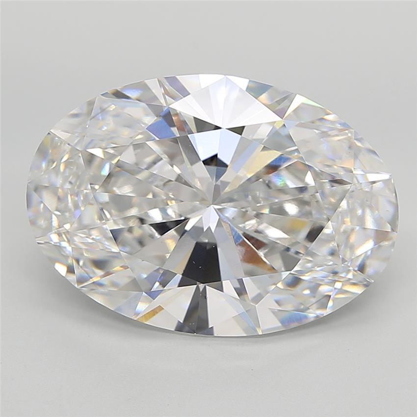 12.1ct Oval E VS1 Lab Created Diamond