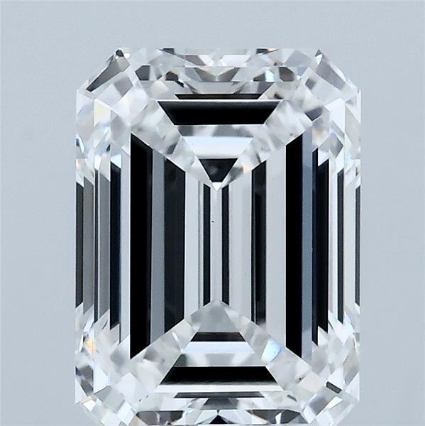 3.01ct Emerald E VS1 Lab Created Diamond