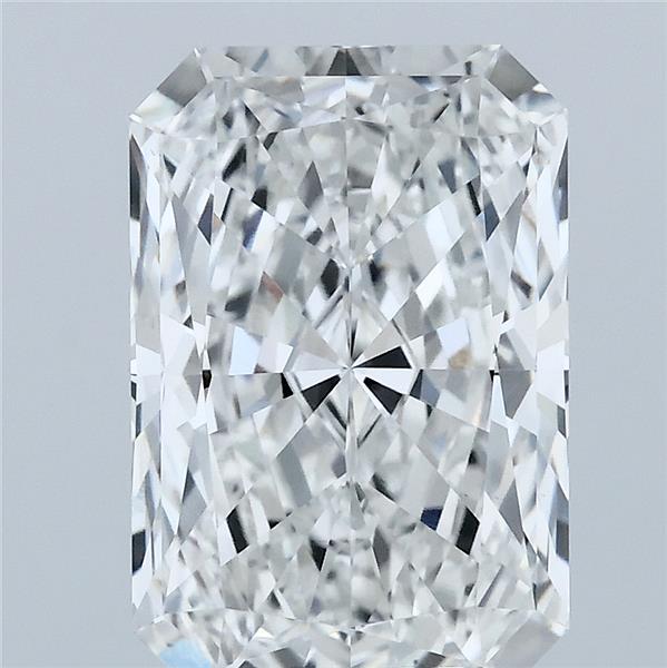 4.02ct Radiant E VVS2 Lab Created Diamond
