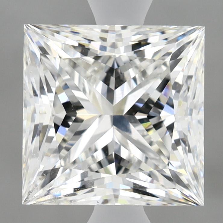 2.91ct Princess F VS1 Lab Created Diamond