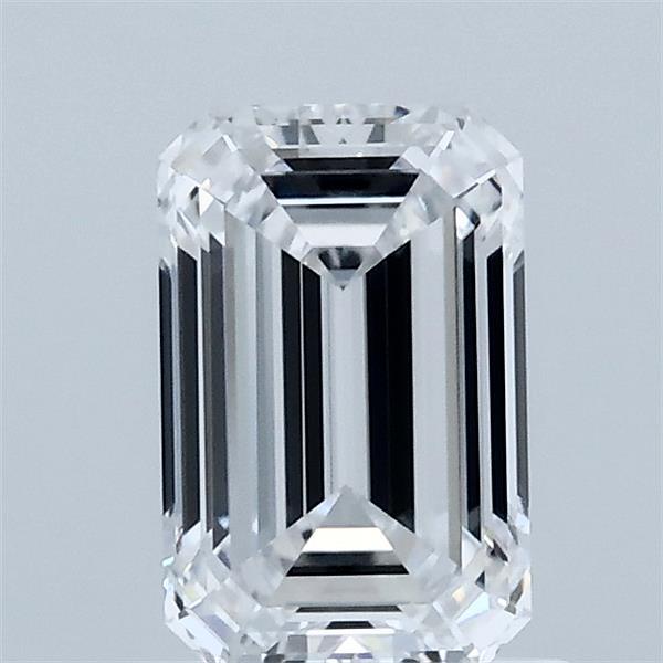 1.04ct Emerald D VVS2 Lab Created Diamond