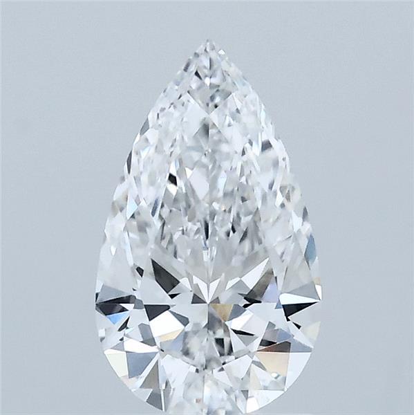 1.01ct Pear D VVS2 Lab Created Diamond