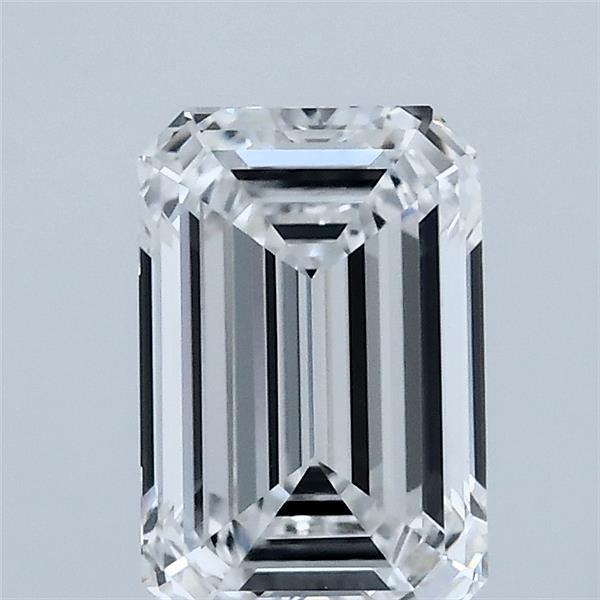 1.5ct Emerald D VVS2 Lab Created Diamond
