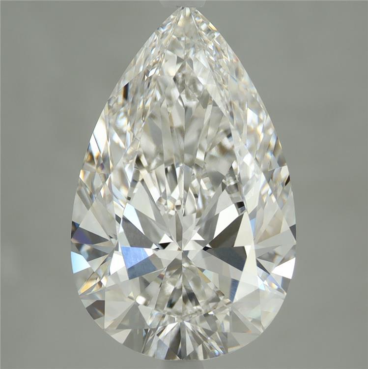 4.81ct Pear F VVS2 Lab Created Diamond