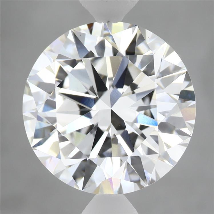 5.98ct Round F VS1 Lab Created Diamond