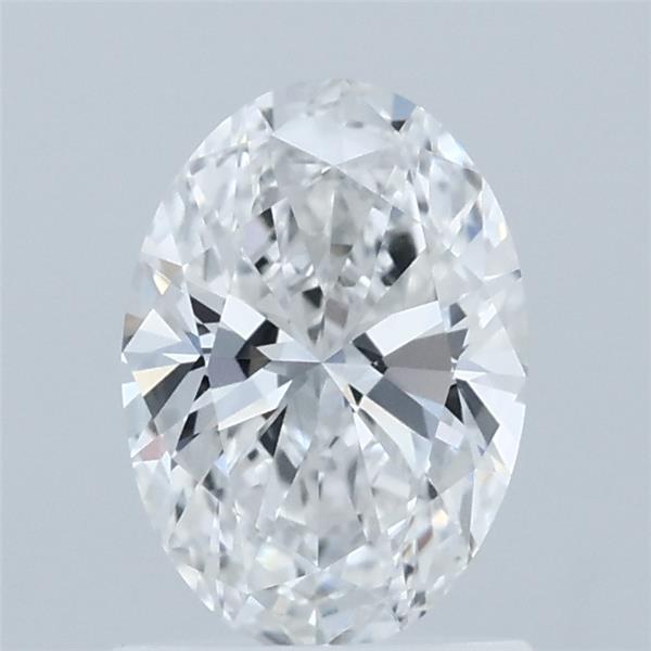 1.02ct Oval D VVS2 Lab Created Diamond