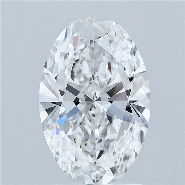 1.59ct Oval E VVS2 Lab Created Diamond