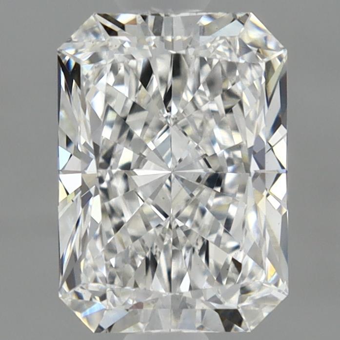 1.87ct Radiant F VS1 Lab Created Diamond