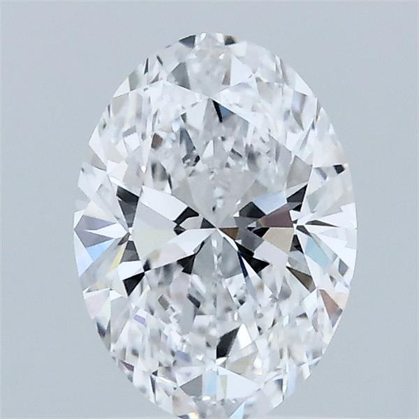 1.02ct Oval D VVS2 Lab Created Diamond