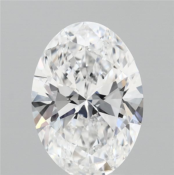 3.53ct Oval D VVS1 Lab Created Diamond