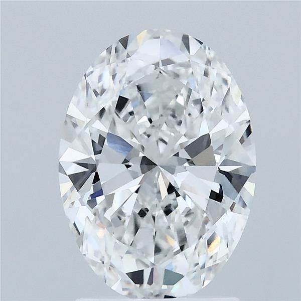 1.97ct Oval E VVS2 Lab Created Diamond