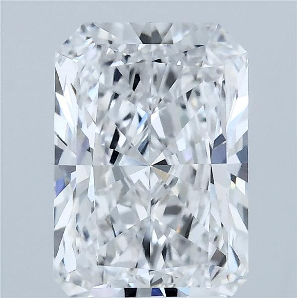 2.37ct Radiant D VVS2 Lab Created Diamond