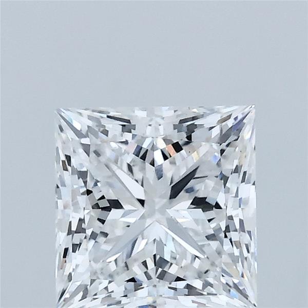 1.52ct Princess D VS1 Lab Created Diamond