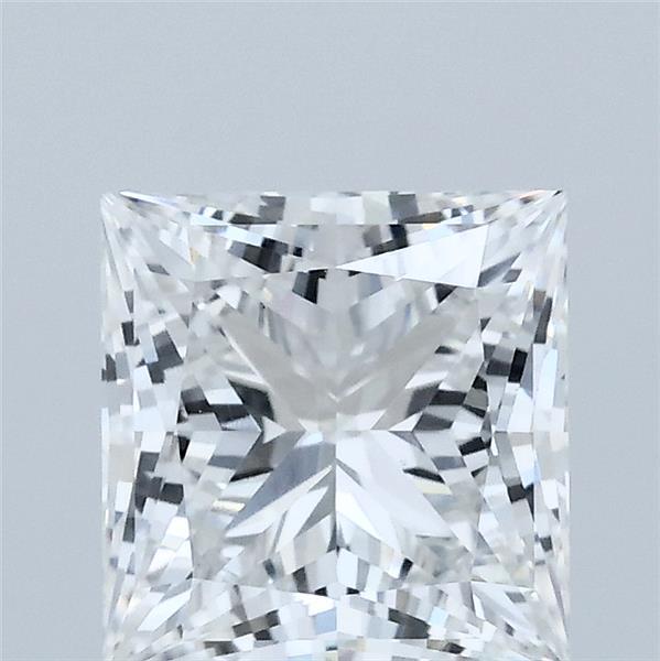 2.08ct Princess E VS1 Lab Created Diamond