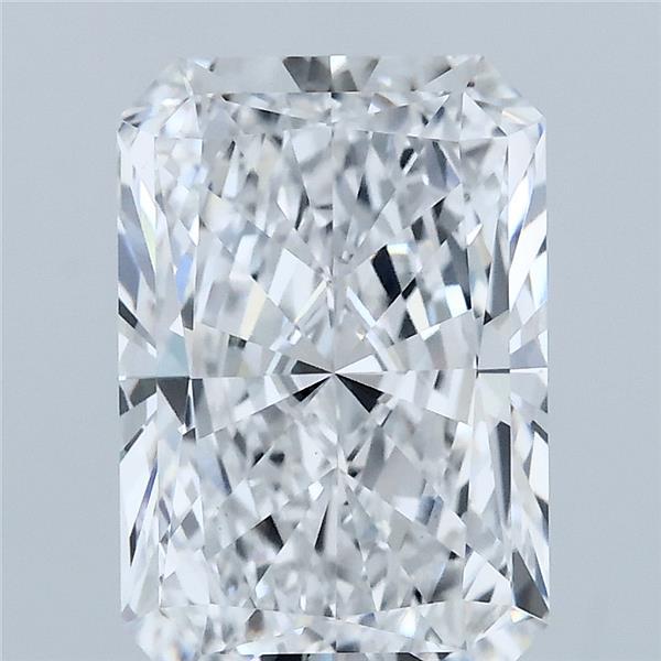 3.57ct Radiant D VVS2 Lab Created Diamond