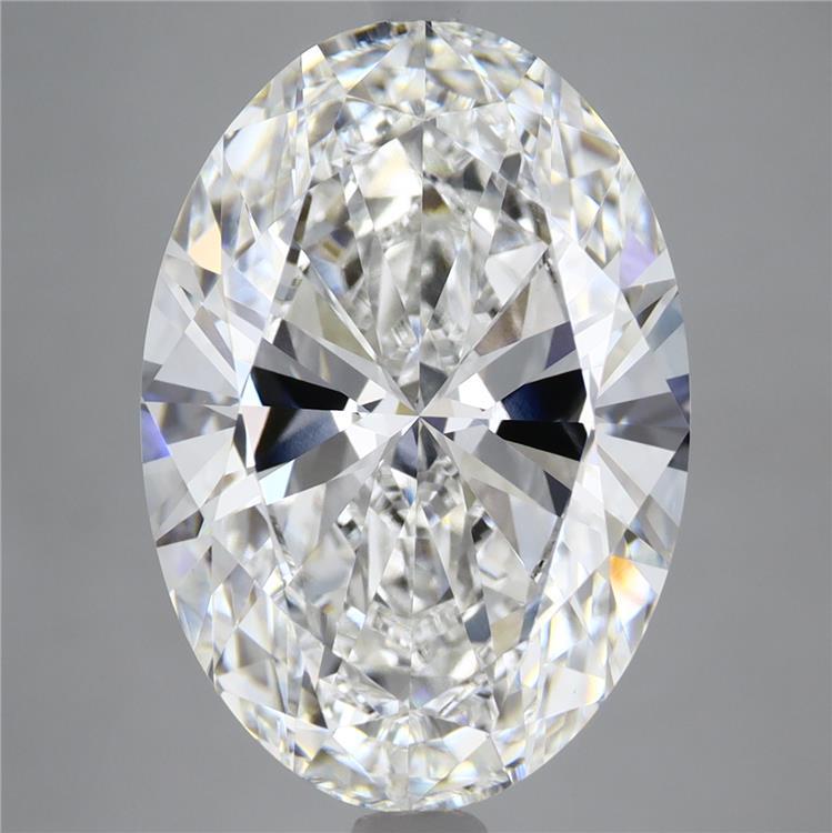 8.05ct Oval E VVS2 Lab Created Diamond