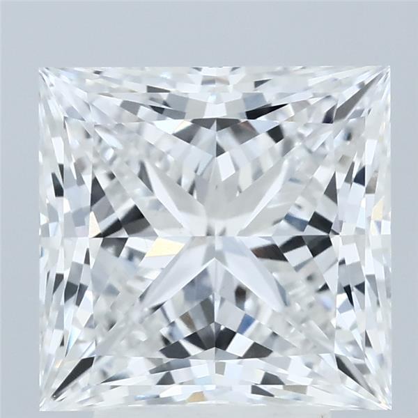 4.05ct Princess E VS1 Lab Created Diamond