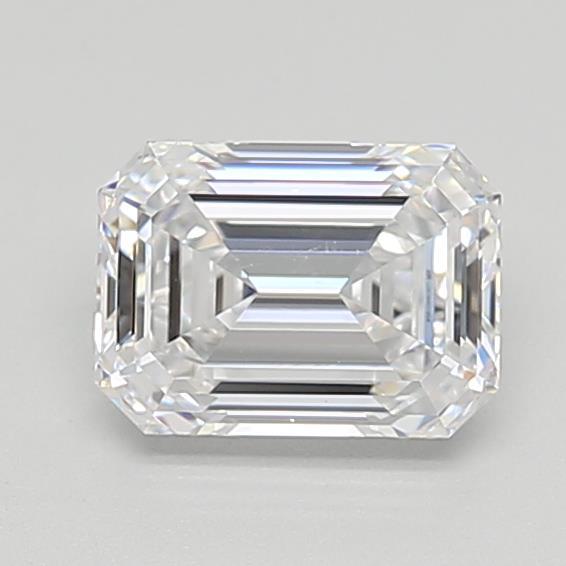 1.07ct Emerald D IF Lab Created Diamond