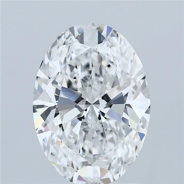 2.5ct Oval D VVS2 Lab Created Diamond